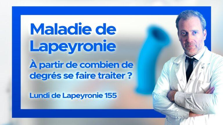 Maladie de Lapeyronie degré